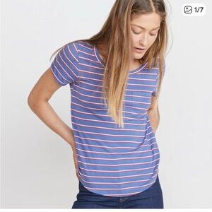 Marine layer boyfriend pocket tee